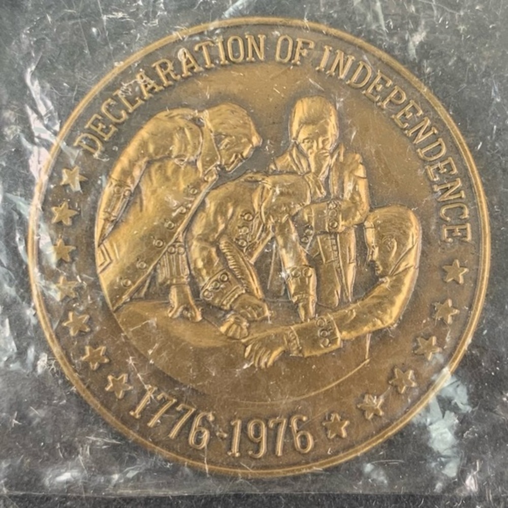 Declaration of Independence 1776-1976 Challenge Coin.